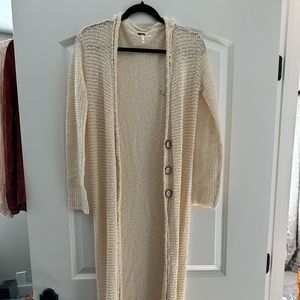 Free People long cardigan Duster XS